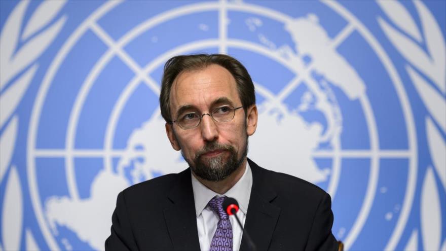 El Alto Comisionado de las Naciones Unidas para los Derechos Humanos (ACNUDH), Zeid Raad al-Husein.