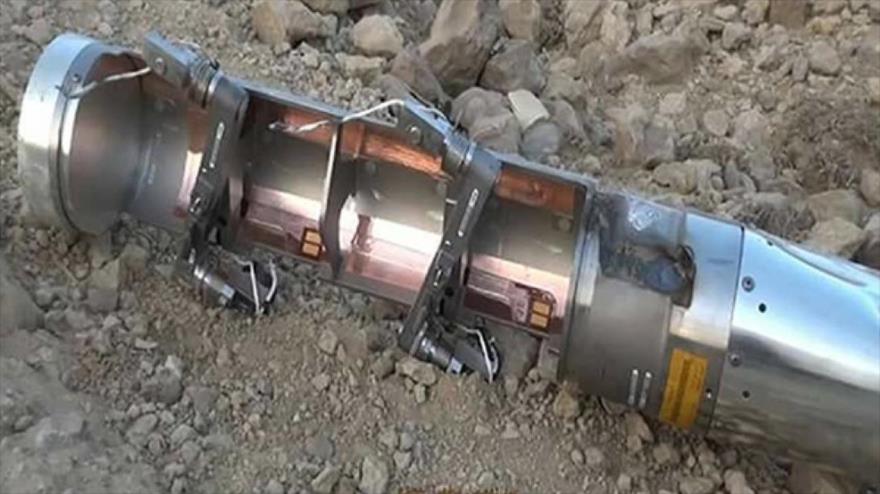 Una bomba de racimo. El régimen saudí reconoció haber utilizado bombas de racimo durante su ofensiva contra Yemen.