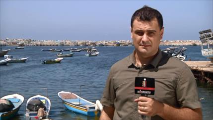Gazatíes apoyan a la flotilla de mujeres contra bloqueo israelí