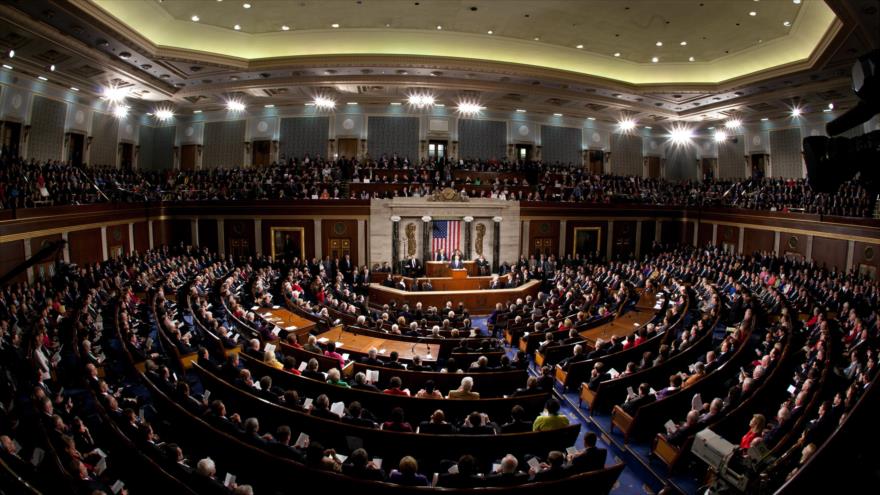 Una vista general del Senado de Estados Unidos.