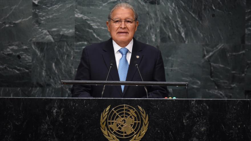 Presidente salvadoreño apoya a Rousseff y Maduro en la ONU