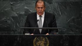 Lavrov: Crisis siria no se solucionará sin eliminar el terrorismo