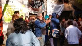 El Gobierno de Macri desaloja violentamente a siete familias