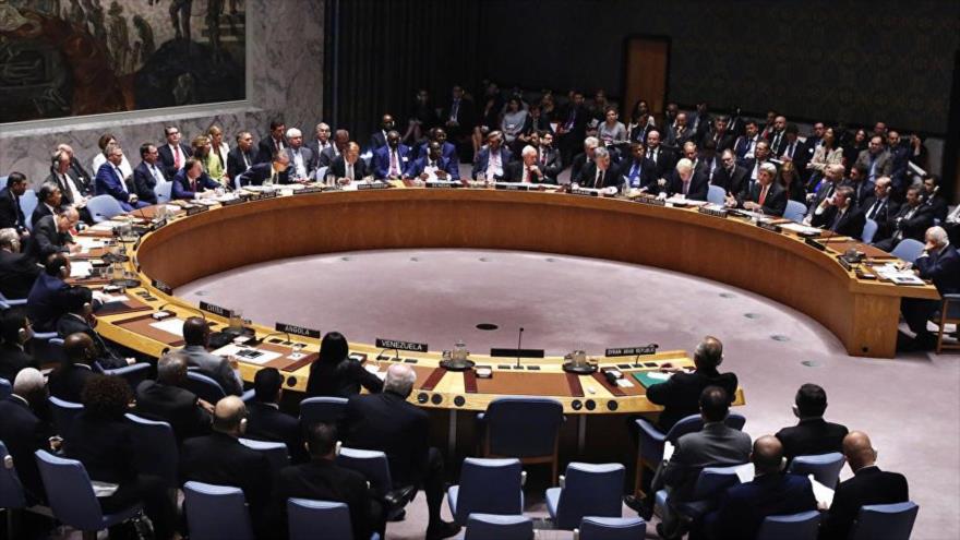 Una reunión del Consejo de Seguridad de las Naciones Unidas (CSNU).