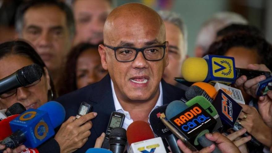 Jorge Rodríguez, miembro de la dirección del gobernante Partido Socialista Unido de Venezuela (PSUV) , 22 de septiembre 2016.
