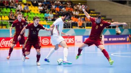 Irán pierde ante Rusia en Mundial de Fútsal y no llega a la final