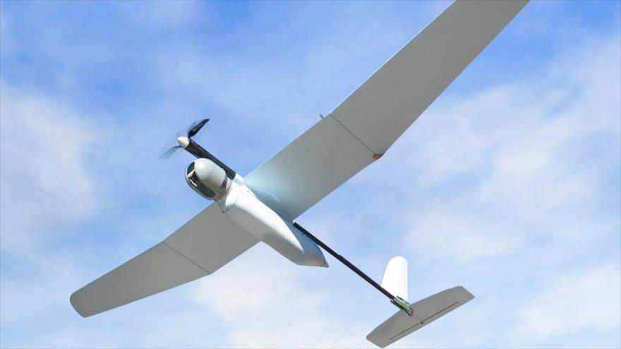 Un dron israelí tipo Skylark 1.