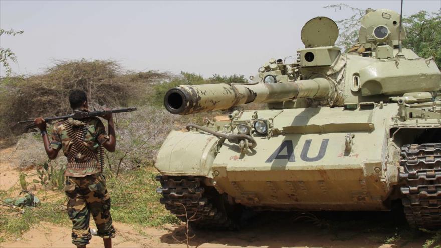 Fuerzas de la Misión de la Unión Africana en Somalia (AMISOM).