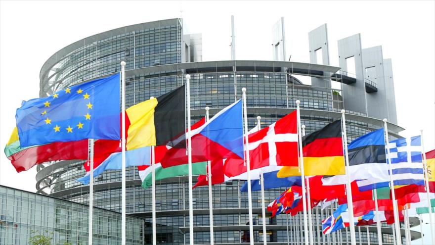 Sede del Parlamento Europeo en Bruselas, Bélgica.