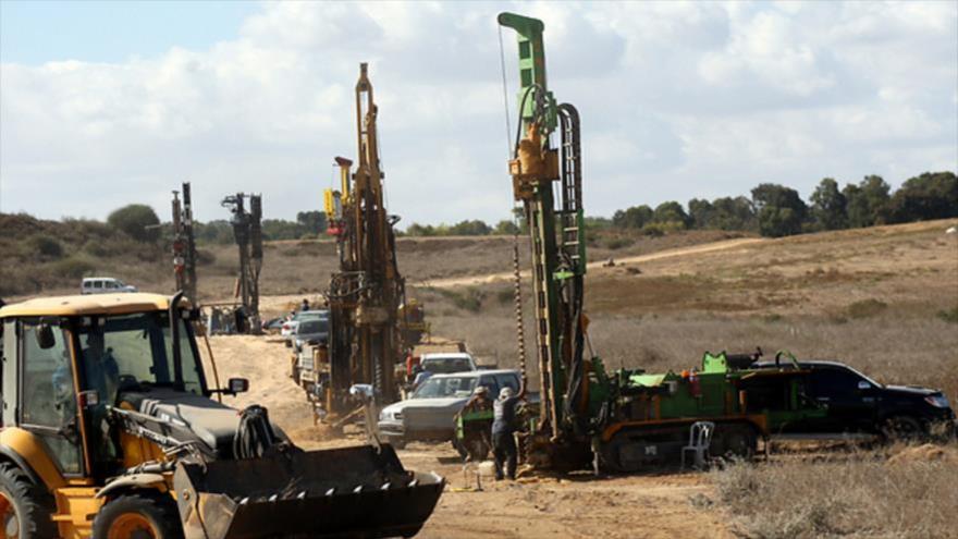 Vídeo: Israel sigue construyendo el muro para rodear Gaza