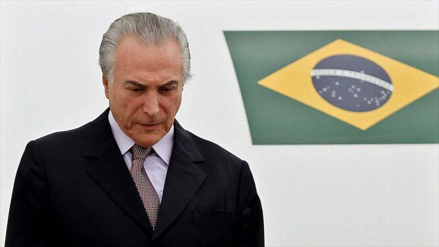 El presidente de Brasil, Michel Temer.