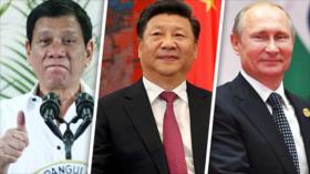 Filipinas dice a EEUU que Rusia y China vigilan su ‘arrogancia’‎