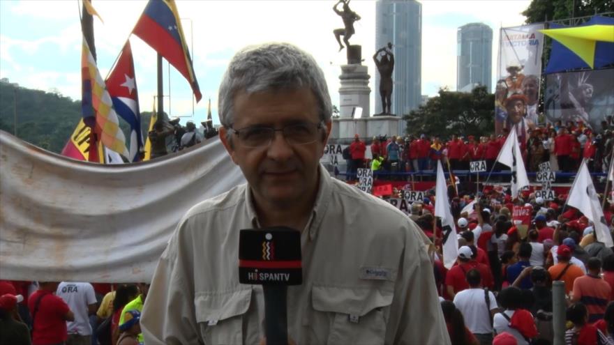 Chavismo marcha por el Día de la Resistencia Indígena