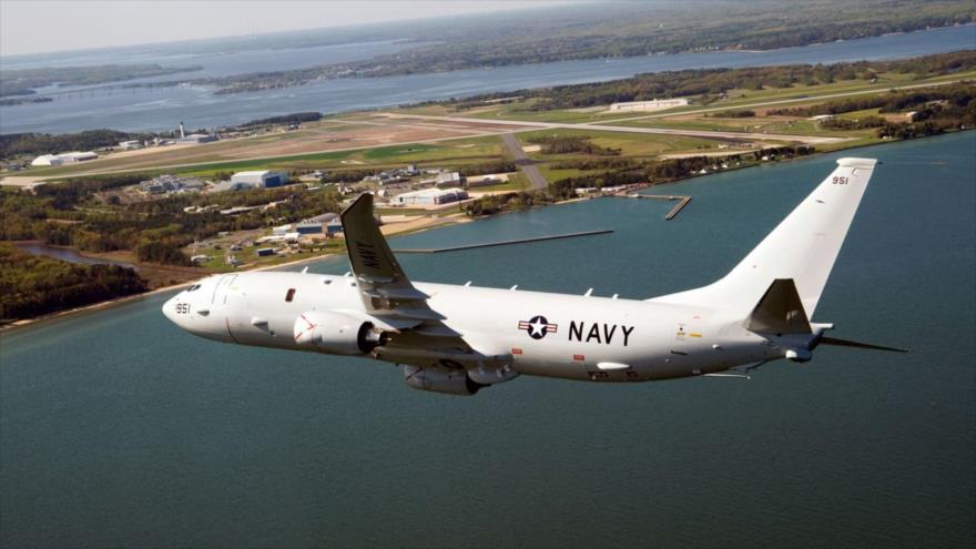 Un Boeing P-8 Poseidon de la Armada de EE.UU.