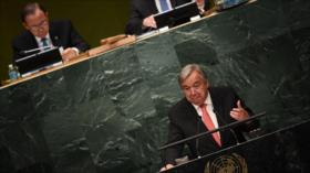 Nuevo secretario general de la ONU promete combatir el terrorismo