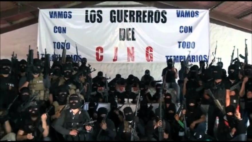 Los criminales miembros del Cártel Jalisco Nueva Generación (CJNG).