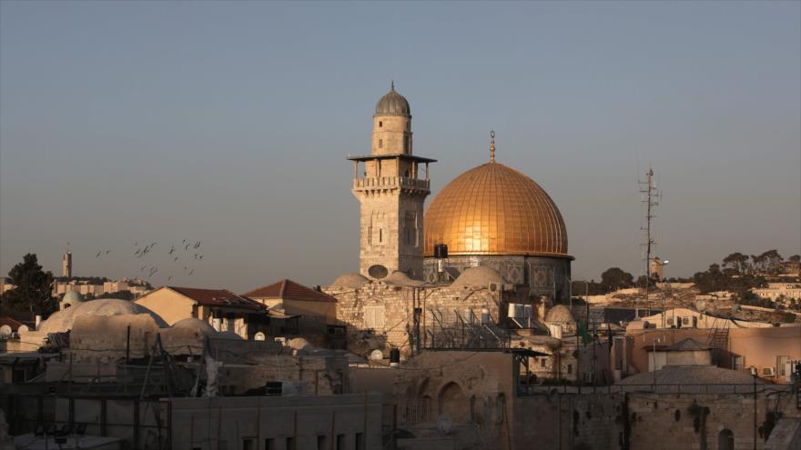 La Cúpula de la Roca, un monumento islámico situado en la ciudad de Al-Quds (Jerusalén), en el centro de la Explanada de las Mezquitas, 14 de octubre de 2016.
