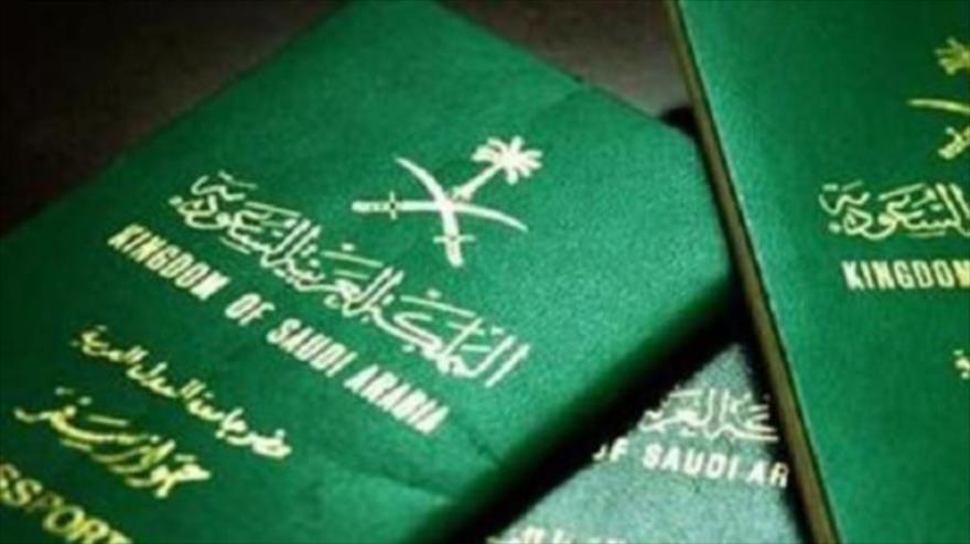 Pasaporte de Arabia Saudí.