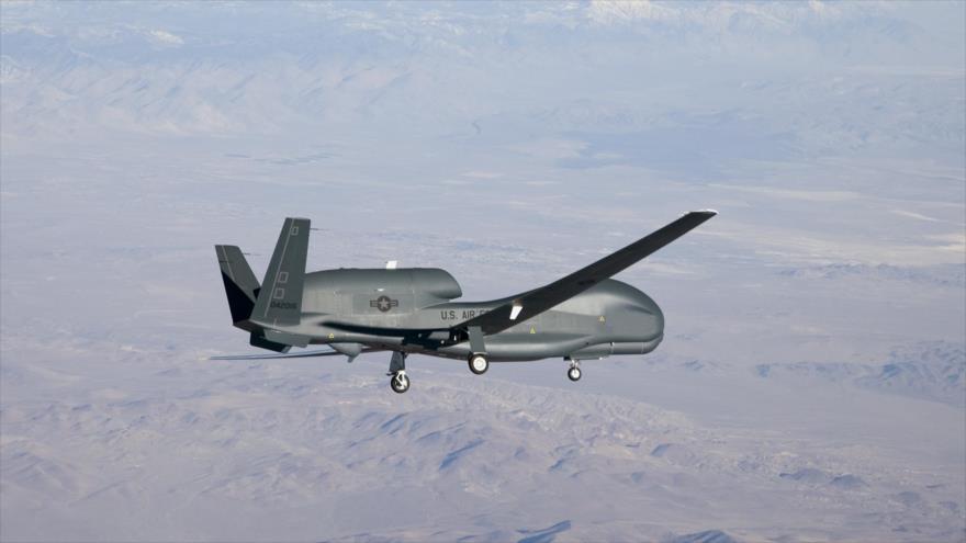 Un dron RQ-4 Global Hawk de la Fuerza Aérea de EE.UU.
