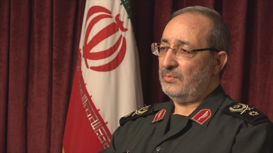 El general Masud Yazayeri, subjefe del Estado Mayor de las Fuerzas Armadas iraníes.