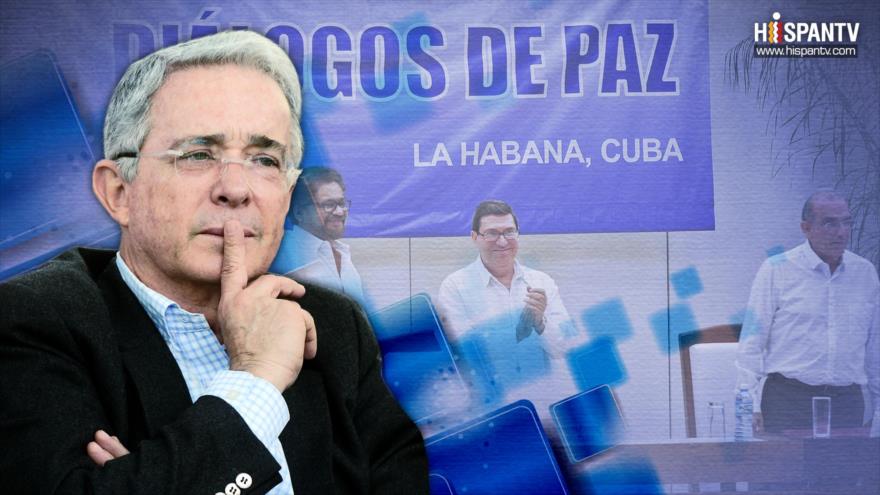 El expresidente colombiano Álvaro Uribe dispuesto a reunirse con las Fuerzas Armadas Revolucionarias de Colombia (FARC).