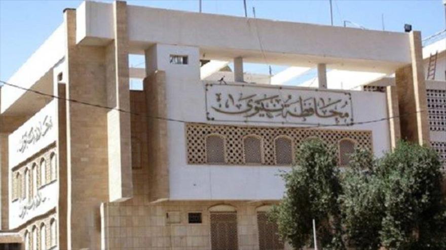 Edificio del Consejo Provincial del Nínive, norte de Irak, antes de ser destruido por el grupo terrorista EIIL (Daesh, en árabe).