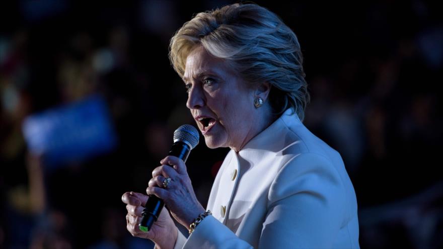 La candidata demócrata a la Casa Blanca, Hillary Clinton, 20 de octubre de 2016.