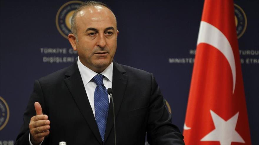 El ministro de Asuntos Exteriores de Turquía, Mevlut Cavusoglu.