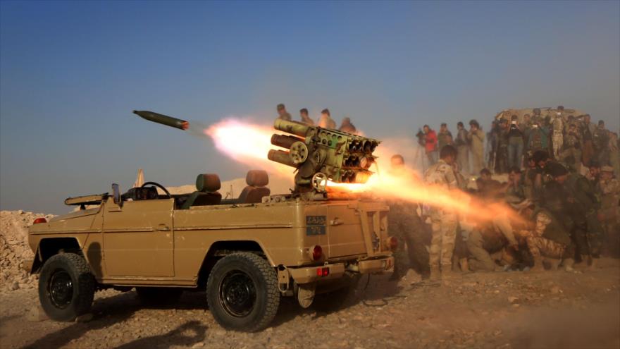Fuezas iraquíes extraen Al-Hamdaniya y Bashiqa de manos de Daesh