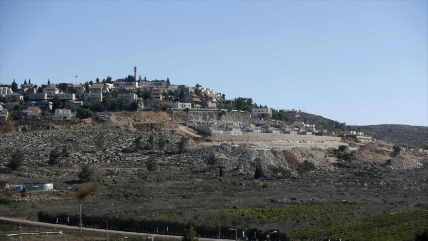 Unidades de viviendas israelíes en el asentamiento ilegal de Shilo, cerca de la ciudad de Ramalá, en la ocupada Cisjordania, 2 de octubre de 2016.