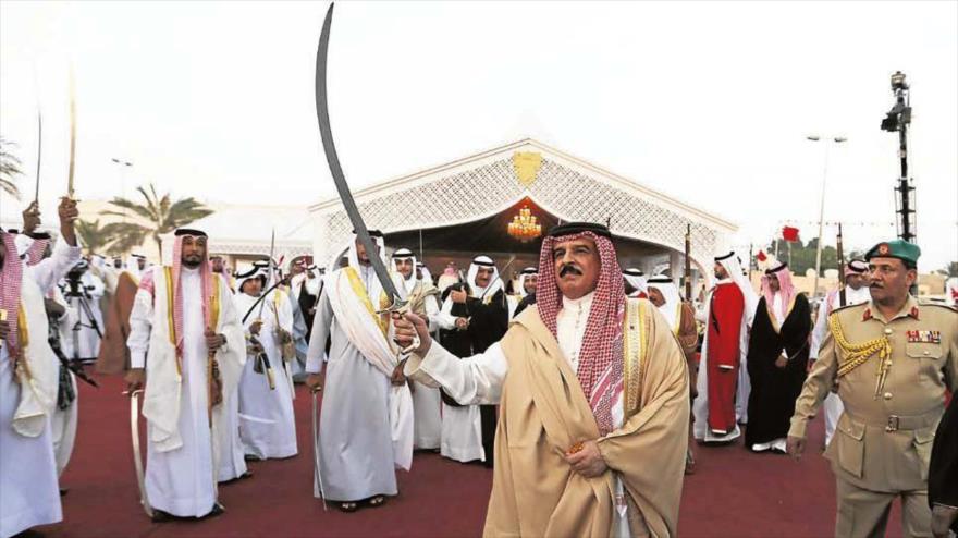 El rey de Baréin, Hamad bin Isa Al Jalifa.