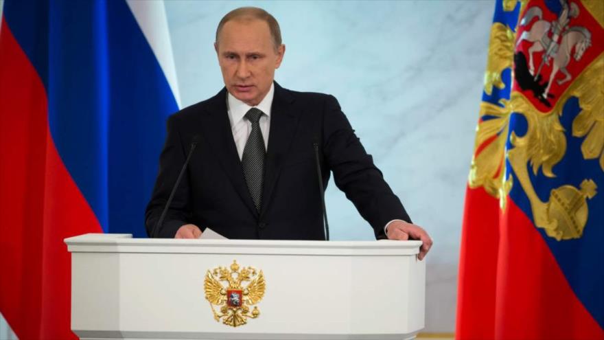 El presidente de Rusia, Vladimir Putin.