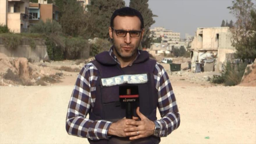 Ejército sirio amplía el cinturón de seguridad cerca de Damasco