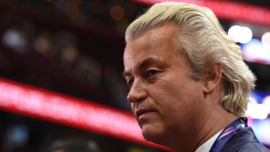 El líder opositor ultraderechista holandés Geert Wilders.