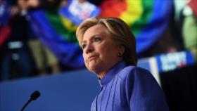 Popularidad de Clinton alcanza peor nivel tras presiones de FBI