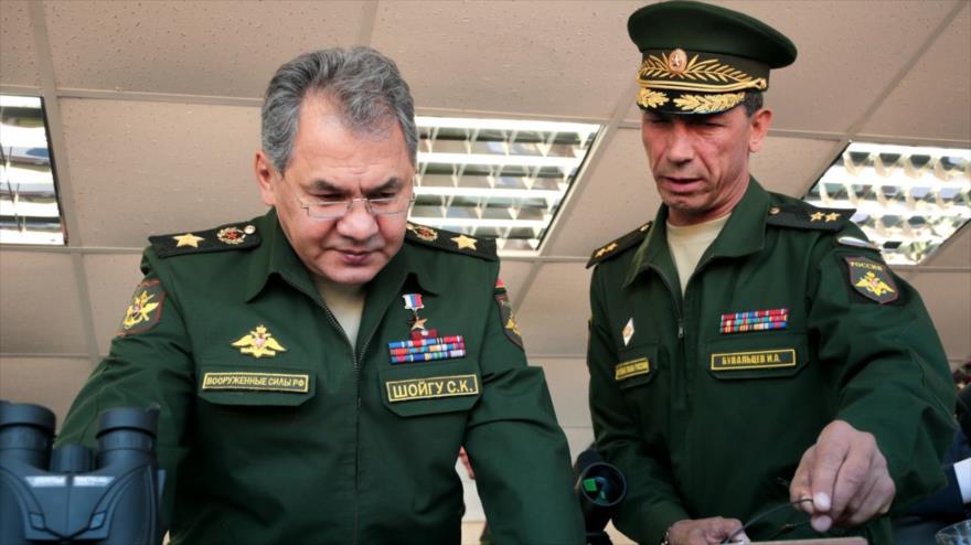 El ministro de Defensa de Rusia, Serguei Shoigu.