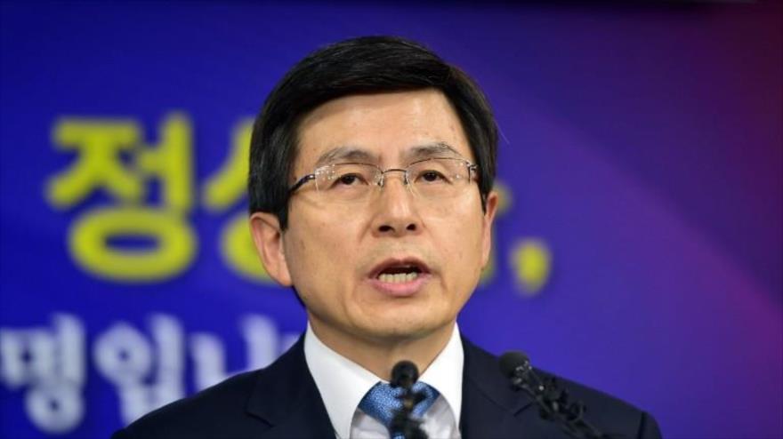 El primer ministro surcoreano, Hwang Kyo-ahn. 