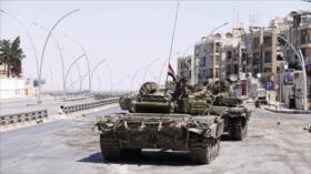 Llegan a Alepo más fuerzas de élite sirias con tanques rusos T90 