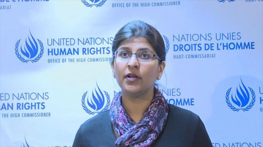 La portavoz del Alto Comisionado para los Derechos Humanos de la Organización de las Naciones Unidas (ONU), Ravina Shamdasani.