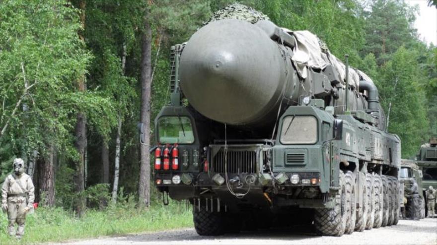 Etapa final de la "Competencia estratégica" llevada a cabo por las unidades militares de Rusia en 2016.