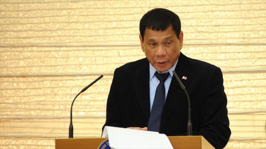 Rodrigo Duterte, presidente de Filipinas.