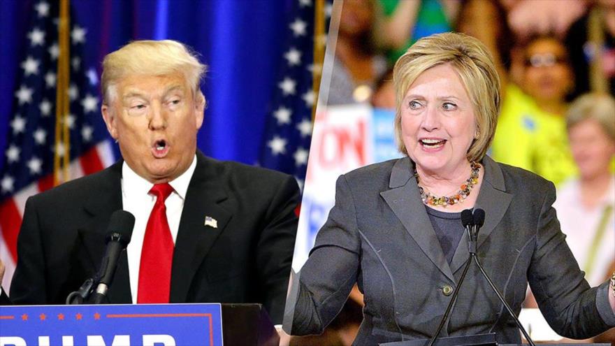 EEUU: Últimas encuestas dan ventaja a Clinton frente a Trump