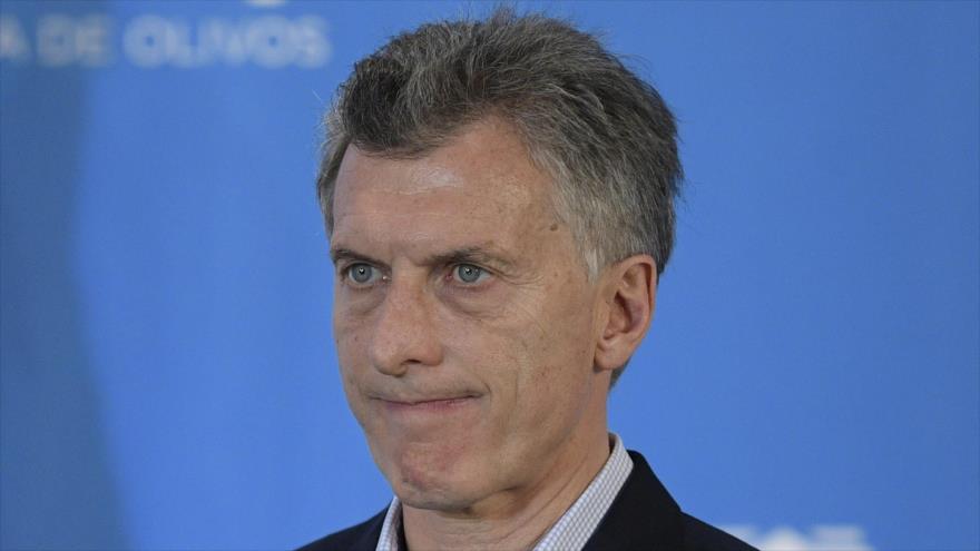 El presidente argentino, Mauricio Macri, en una rueda de prensa en Buenos Aires, capital de Argentina, 24 de octubre de 2016.