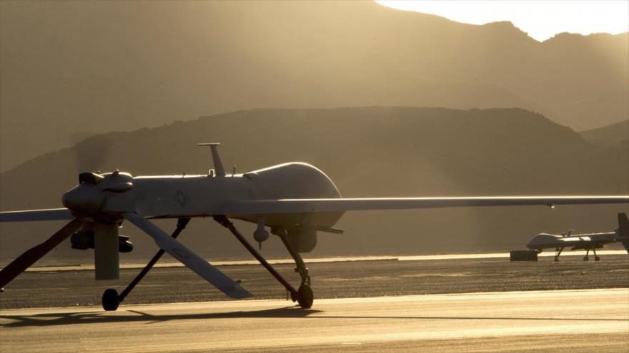 Avión no tripulado (dron), de fabricación estadounidense.