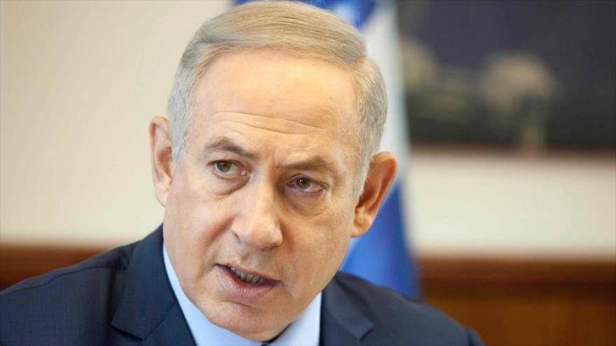 El primer ministro israelí, Benyamin Netanyahu, durante una reunión de gabinete en Al-Quds (Jerusalén) el pasado mes de octubre.