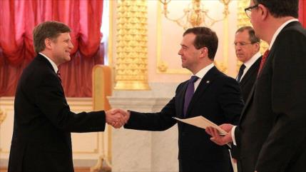 Rusia deniega entrada al exembajador de EEUU por ‘arruinar’ lazos