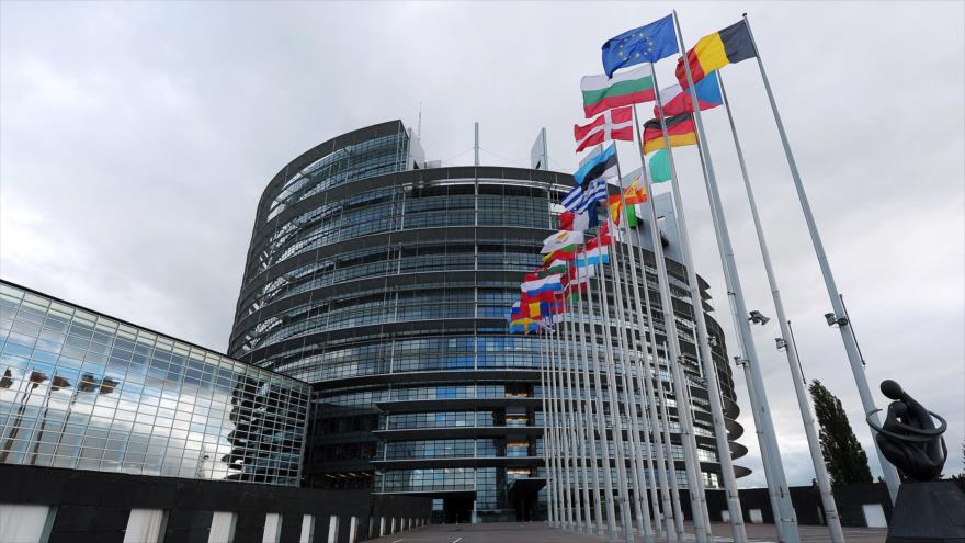 Edificio Louise Weiss, sede (Cámara secundaria) del Parlamento Europeo en la ciudad francesa de Estrasburgo.