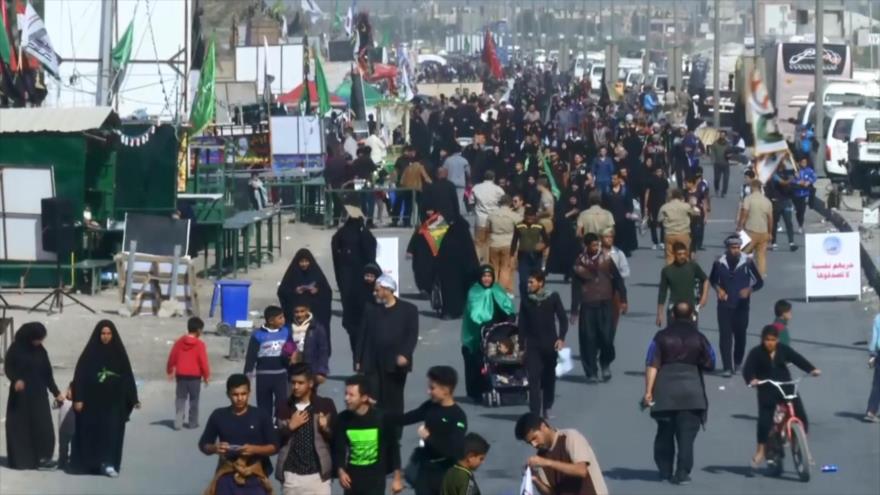 Karbala en vísperas de la multitudinaria ceremonia de Arbain