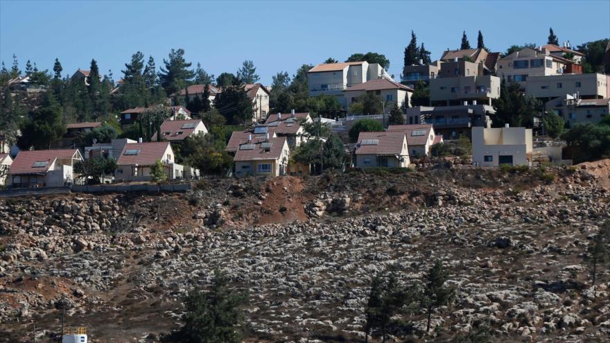 Un asentamiento ilegal israelí en Cisjordania, 2 de octubre de 2016.