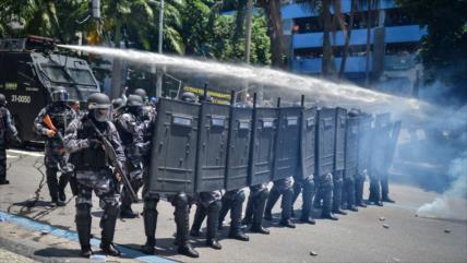 Tres heridos por represión policial de una protesta en Brasil